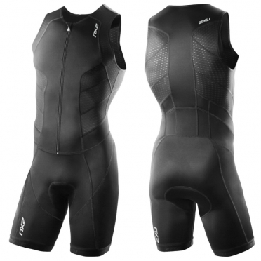 2XU Perform fullzip tri suit heren 2015 zwart MT3185d